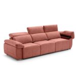 Kira Sofá Chaiselongue Deslizante con Arcones y Cabezales Italianos - Imagen 6