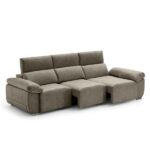 Kira Sofá Chaiselongue Deslizante con Arcones y Cabezales Italianos - Imagen 8