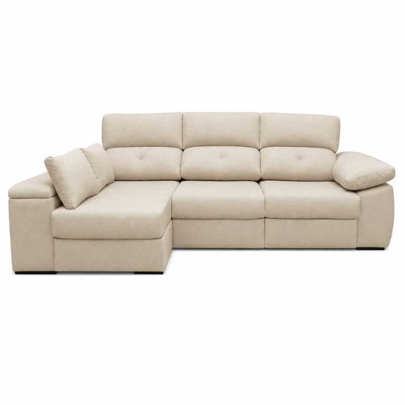 aitana sofá chaiselongue Aitana Sofá Chaiselongue Asientos Deslizantes Entrega Express - Imagen 1