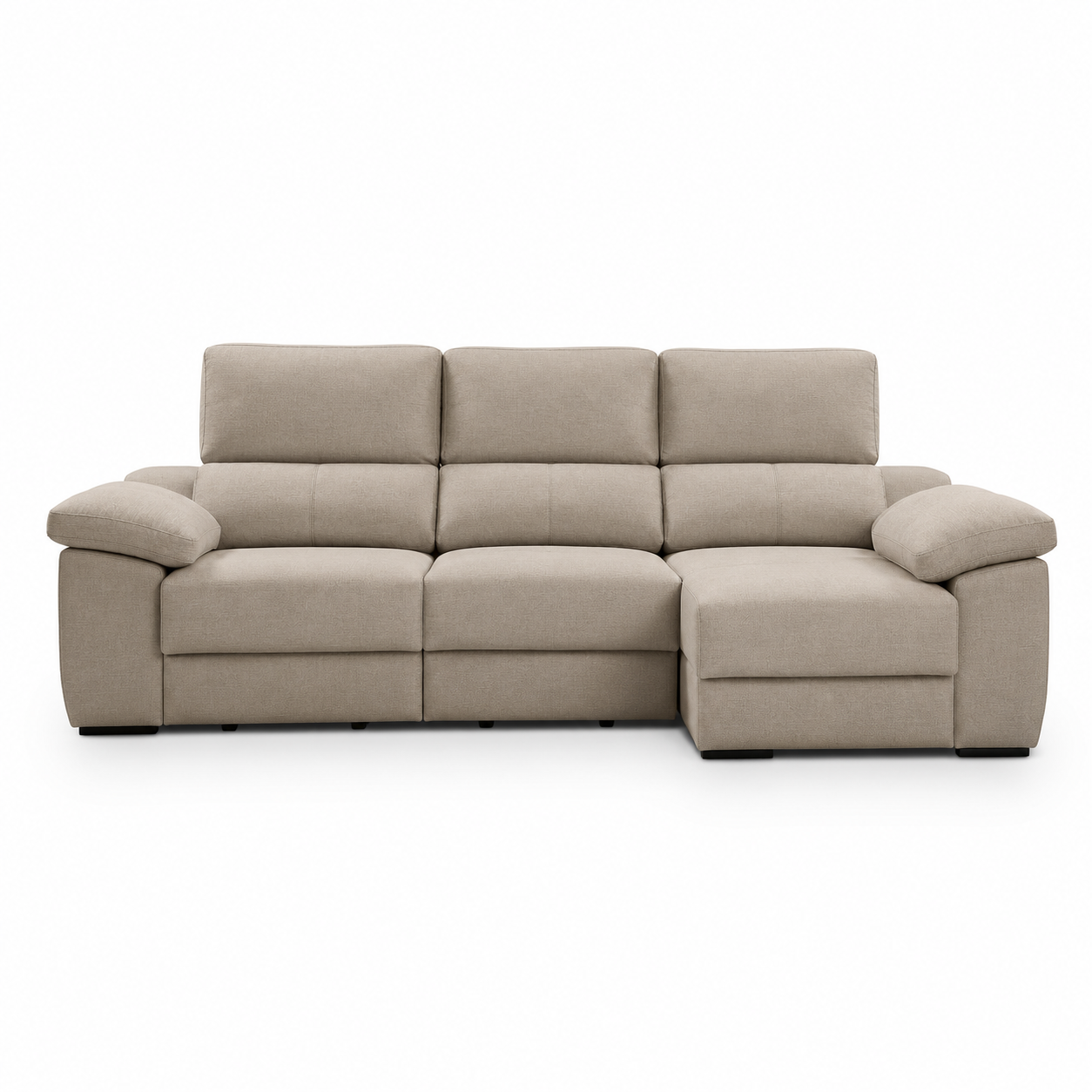 kiss sofa chaiselongue Kiss Sofá Chaiselongue - Deslizante con Arcones - Imagen 1
