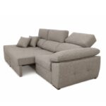 sofá chaiselongue mara lateral con asiento deslizante de carro abierto